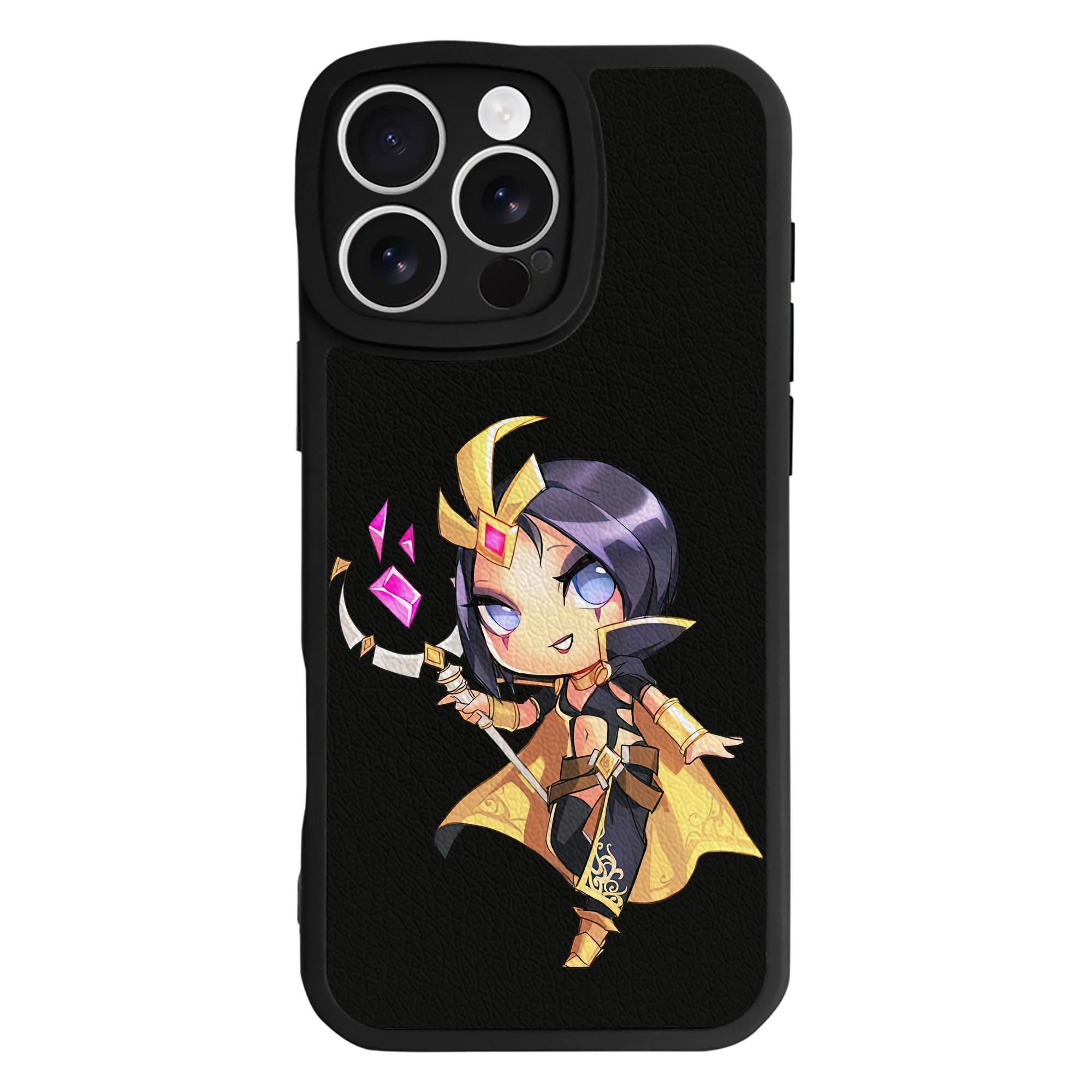 リーグ・オブ・レジェンド League of Legends LOL 【iPhone 16シリーズ対応】シリコンスマホケース（レザー調） 材質：シリコン